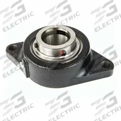 TIMKEN Flange Mount Bearing: Radial Ball, 2 in Bore, Cast Iron, Set Screws, 8 1/2 in Lg, 5 in Ht (MPN YCJT2 SGT). Key specifications — Bore Type: Cylindrical; Brand: TIMKEN; Lubricant Material: NLGI 2 Lithium Complex Grease; Mounting Bolt Size: 5/8 in; Split Housing: Not Split; System of Measurement: Inch.