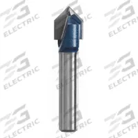 BOSCH Straight Cut Profile Router Bit: Fractional Inch, Carbide Tipped, 3/8 in Cutter Dia., 2 Flutes (MPN 84300MC). Key specifications — attr325197: BOSCH.