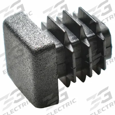 OTTO GANTER Tube End Plug: MT12-SQTUBECAP-P, Plastic - Sensor & Conveyor Rail Mounting Kit Components