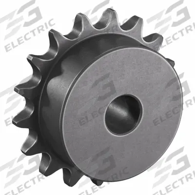 TRITAN Roller Chain Sprocket: One-Sided Hub, For Single Strands, 41, 17 Teeth - Size 41 Plain-Bore Roller Chain Sprockets