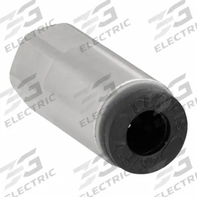 LEGRIS Push-Fit Adapter Fitting: 5 mm Pipe x 4 mm OD Size, Metric x Push-to-Connect - Nylon & Nickel-Plated Brass Tube Fittings