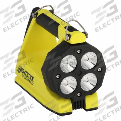 NIGHTSTICK Intrinsically Safe Lantern: Rechargeable, 1,750 lm Max., 5 hr Run Time at Max. Brightness - Rechargeable Safety-Rated Lanterns