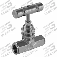 HAM-LET Plumbing Needle Valves: Inline Valve Body, 316 Stainless Steel, Integral Bonnet, FNPT x FNPT (MPN H-310U-SS-N-R-3/8-M). Key specifications — For Media: Liquid; Standards: ISO 2006(E); Brand: HAM-LET; Valve Series: H300U; Stem Type: Regulating; Connection Gender - Side 2: Female; Connection Gender - Side 1: Female; Connection Type - Side 1: NPT.