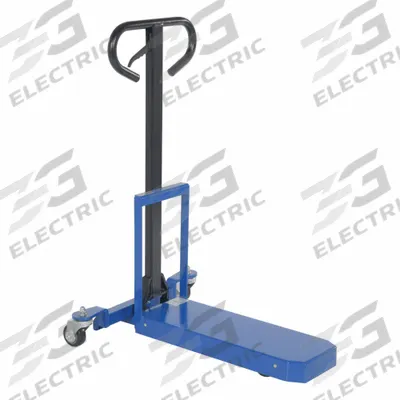 VESTIL Single Fork Pallet Master: 400 lb, 24 in L x 9 in W Fork Dim, 9 in, Single Fork - Single-Fork Pallet Jacks