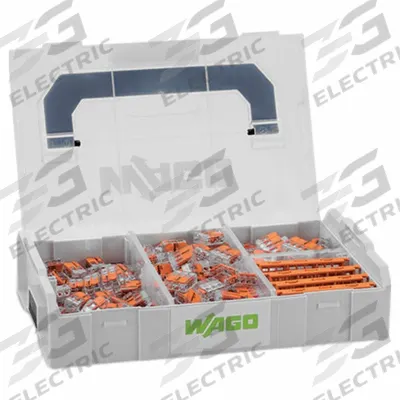 WAGO Wire Connector Kit: 229 Pieces - Mixed Wire Connector & Terminal Sets
