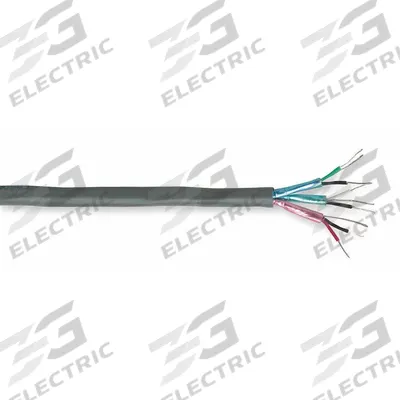 CAROL Communication Cable: 1,000 ft Cable Lg, 7 Strands, 22 AWG - Multi-Paired Shielded Cables