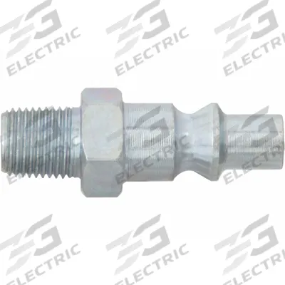 SPEEDAIRE Quick Connect Hose Coupling: 1/4 in Body Size, 1/8 in Hose Fitting Size - ARO Steel Quick-Connect Air Coupling Plugs