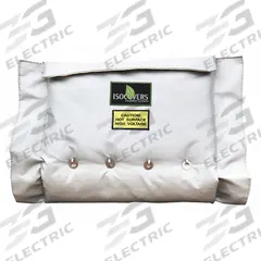 UNITHERM Insulated Pipe Jacket: For 19 in to 25 in Circumference, Fiberglass/Mineral Wool, Gray (MPN IW3006). Key specifications — Color: Gray; Cover Type: Insulation Jacket; Fastening System: Quick Release Fabric Flap and Wiretwists; For Valve Type: Universal; Jacket Material: Silicone Coated Fiberglass Cloth; Brand: UNITHERM; For Fitting Type: Straight Pipe Sections.
