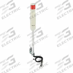 SCHNEIDER Tower Light Assembly: 1 Tier, Red, Sounder Tier Included, 567 3/16 mm Overall Ht, XVC4M15S. Key specifications — Manufacturer Part Number: XVC4M15S; Brand: SCHNEIDER; Operating Voltage: 100 to 240V; Light Tier Color: Red.