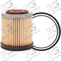 BALDWIN FILTERS Fuel Filter: Cartridge, 2 3/8 in Outside Dia, 5/8 in Inside Dia, Diesel Fuel, Diesel (MPN PF46009). Key specifications — Baldwin Interchange: PF46009; Brand: BALDWIN FILTERS; Media Material: Cellulose; Includes: O-Ring; Compatible Vehicle Make: Kool-Gen.