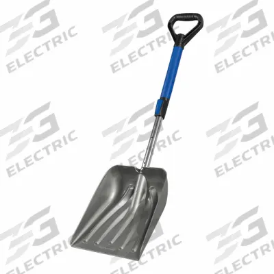 APPROVED VENDOR Snow Shovel: Plastic, 13 in Blade Lg, 11 1/2 in Blade Wd - Snow Shovels
