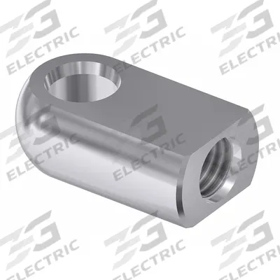 BANSBACH EASYLIFT Hinge Eye End Fitting: Aluminum - Gas Spring End Fittings