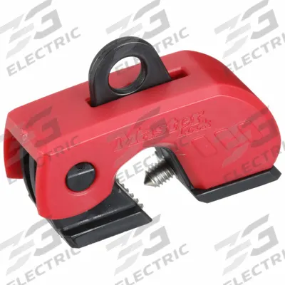 MASTER LOCK Circuit Breaker Lockout: Clamp-On, For 120/240V AC Volt - Clamp-On Circuit Breaker Lockouts