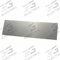 TRIMCO Door Kick Plate: 34 in Wd, 10 in Ht, Stainless Steel (MPN 10x34.630). Key specifications — Brand: TRIMCO.