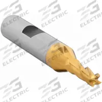 CLEVELAND Square End Mill: High Speed Steel, TiN Coated, 4 Flute, 3/16" Mill Dia, 1-3/4" LOC (MPN C33438)
