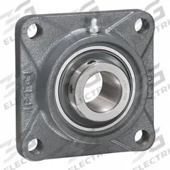 IPTCI BEARINGS Flange Mount Bearings: Radial Ball, 1 in Bore, Set Screws, 3 3/4 in Lg, 1 13/32 in Wd (MPN HUCF205-16). Key specifications — Brand: IPTCI BEARINGS; Mounting Bolt Size: 3/8 in; System of Measurement: Inch.