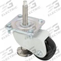 Plate Caster: Nylon Tread, 2 7/8 in Wheel Dia, 4 in Mounting Ht, Swivel, 770 lb Load Capacity, Hole (MPN WMLC-700FS). Key specifications — Brand: APPROVED VENDOR.