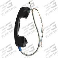 HUBBELL GAI-TRONICS Handset Kit: Plastic, Handsets, Armored Cord, 15 in Overall Ht, 226/227, Black (MPN 10117-001). Key specifications — Compatible with Series: 226; Manufacturer Part Number: 10117-001; Product Type: Handset Assembly; For Use With: Telephones; Includes: Armored Cord; Brand: HUBBELL GAI-TRONICS; Color: Black; Material: Plastic.