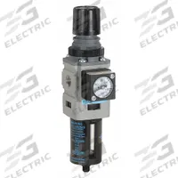 WILKERSON Filter-Regulator: B08 Series, 1/4 in NPT, 73 cfm, 5 micron, 0 psi to 125 psi, Auto Drain (MPN B08-02-FRG0B). Key specifications — attr109419: WILKERSON; attr109429: Aluminum; attr109463: Yes; attr109467: Nitrile; attr109468: B08.