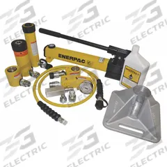 ENERPAC Hydraulic Lifting Set: 10 ton Cylinder Nominal Capacity, 10 ton Capacity with Attachments (MPN MLP10). Key specifications — attr96685: C604; attr98870: ENERPAC; attr96683: Mfr. No. RC-106; attr96684: Mfr. No. P-392; attr1160276: Hydraulic Lifting Set.