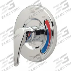 ZURN Tub and Shower Valve: Compatible Product Type Shower Faucet Valves, Circle Trim Plate, Zinc (MPN Z7300-SS-MT). Key specifications — Compatible Product Type: Shower Faucet Valves; Brand: ZURN; Trim Plate Material: Zinc; Product Type: Tub and Shower Valve; Trim Plate Shape: Circle; Handle Material: Brass; Trim Finish/Color: Chrome.