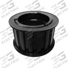 APPROVED VENDOR Timing Belt Pulley: Trapezoidal, Bushed, For H Timing Belt Section, 24 Teeth (MPN QD24H150). Key specifications — Brand: APPROVED VENDOR; Tooth Profile: Trapezoidal; Finish: Black Oxide; For Bushing Type: Quick Detachable.