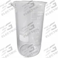 APPROVED VENDOR Beaker: 1 L, 33.81 fl oz, Tall Form, Colorless, Glass, Autoclavable (MPN 5YHA8). Key specifications — Brand: APPROVED VENDOR; Color Coding: Colorless.