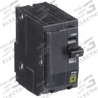 SQUARE D Miniature Circuit Breaker: 30 A, 120/240V AC, Single Phase, 10kA at 120/240V AC, 2 Poles (MPN QO230HID). Key specifications — Phase: Single; Amps: 30 A; AC Voltage Rating: 120/240V AC; Max. AIR Rating: 10kA at 120/240V AC; For Use With: QO Load Centers and NQ Panelboards; Brand: SQUARE D.