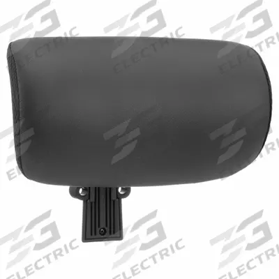OFFICE STAR Head Rest: Leather, Black, 12 5/8 in Overall Lg, 6 7/8 in Overall Wd - Headrests