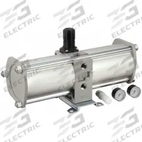 SMC Booster Regulator: 1/2 in, NPT, 67.1 scfm, 145 psi Max Op Pressure, 122°F Max Op Temp (MPN VBA40A-N04GN-Z). Key specifications — attr121912: Silencer; attr121899: NPT; attr158773: SMC.