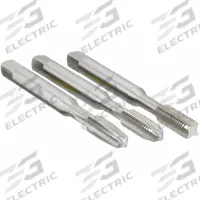 CHICAGO-LATROBE Tap Kit: #8-32 UNC, H3 / 2B, 4 Flute, LH, High Speed Steel (MPN 341912)