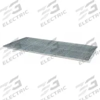 DENIOS Sump Insert Decking: 108 in x 36 in, Sump, 11 ga Decking, 6,900 lb Load Capacity, Blue (MPN K38-1150). Key specifications — Finish: Zinc-Plated; Brand: DENIOS; Material: Steel; Decking Edge: Sump; Color: Blue.