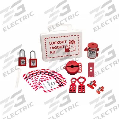 ZING Lockout Tagout Kit: Electrical - Portable Electrical Lockout Kits