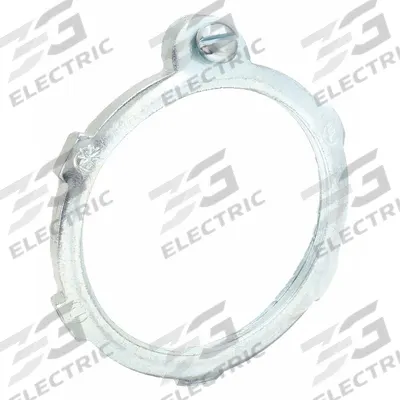 RACO Grounding LockNut for Threaded RMC/IMC: 1 1/2 in Trade Size, Steel, Zinc Plated - Grounding Locknuts for Threaded Conduit (RMC/IMC)