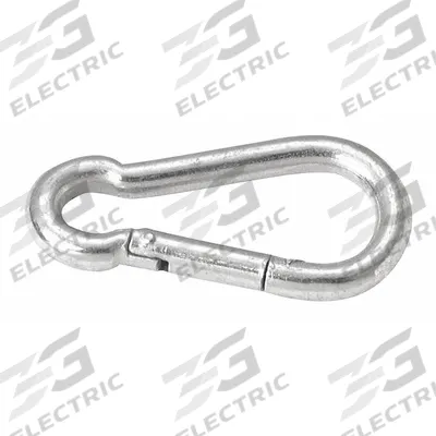 CAMPBELL Spring Snap: 1 Snaps, 200 lb Working Load Limit, Steel - Load Rated Spring Snaps