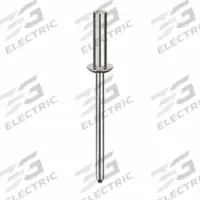 Blind Rivet,1 47/79" L,1/8" dia,PK500: Inch, 1 19/32 in Overall Lg, 31/64 in Body Lg, Dome, 500 PK (MPN U33610.012.0044). Key specifications — Brand: APPROVED VENDOR.