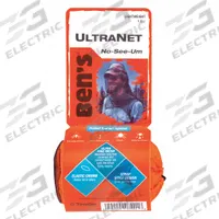 BEN'S Outdoor Head Net: Prevents Mosquitoes, Nylon Mesh, Brown, Fits Head Over, Under-Arm Strap (MPN 0006-7201). Key specifications — Protects Against: Mosquitoes; Strap Type: Under-Arm Strap; Fits Over: Head; Material: Nylon Mesh; Color: Brown; Brand: BEN'S.
