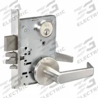 ASSA ABLOY ACCENTRA Door Lockset: Classroom Lever Locksets, Chrome, ADA Compliant, LFIC (MPN AUR88182FL x 626 x YMS). Key specifications — Ligature Resistance: Not Ligature-Resistant; Brand: ASSA ABLOY ACCENTRA; Visual Indicator Message: No Message; Lockset Style: Augusta; ADA Compliant: Yes; Finish: Satin Chromium-Plated.