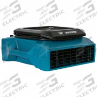 Low Profile Centrifugal Blower: 1,150 cfm, 1/3 hp, Fixed Frame, 115V AC, 1 Speeds, Blue, Variable (MPN XL-760AM). Key specifications — Product Type: Low Profile Centrifugal Blower; GFCI Protected: Yes; Number of Speeds: 1; Housing Material: ABS; Brand: XPOWER; Nominal Voltage: 115V AC.