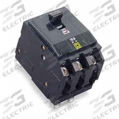 SQUARE D Miniature Circuit Breaker: 80 A, 120/240V AC, Three Phase, 10kA at 120/240V AC, 3 Poles (MPN QOB3801021). Key specifications — Phase: Three; Amps: 80 A; AC Voltage Rating: 120/240V AC; Max. AIR Rating: 10kA at 120/240V AC; For Use With: Square D NQOD Panelboards; Brand: SQUARE D.