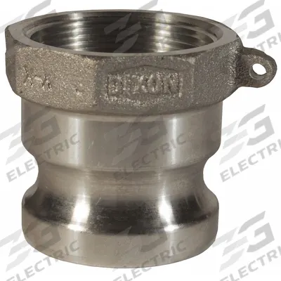 DIXON VALVE & COUPLING Fire Hose Adapter: 3/4 in Compatible Pipe Size - Aluminum Rigid Fire Hydrant & Standpipe Adapters