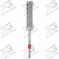 MILWAUKEE Rebar Cutter Drill Bit: 1 1/4 in Drill Bit Size, 10 in Max Drilling Dp, 12 in Overall Lg (MPN 48-20-6732). Key specifications — attr277145: MILWAUKEE.
