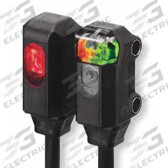 OMRON Photoelectric Sensor Set: Non-Terminated Cable, 12-24V DC, PNP (MPN E3T-ST14). Key specifications — DC Supply Voltage Rating: 12-24V DC; Brand: OMRON.