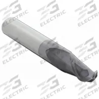 CLEVELAND Ball End Mill: Carbide, TiAlN Coated, 2 Flute, 5/16" Mill Dia, 7/8" LOC, 2-1/2" OAL (MPN C80943)
