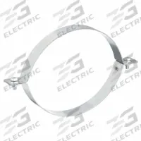 Duct Hanger: 7 in Duct, Steel, 9 in Lg, 7 in Wd (MPN 8010004261). Key specifications — Includes: (2) Piece Hanger; Brand: NORDFAB; Base Material: Steel; For Duct Shape: Round.