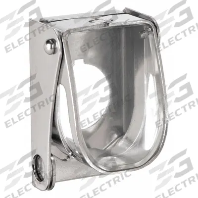 BRADY Push Button Lockout: For 0.89 in Max Button Dia, Silver - Hinged Push-Button Lockouts