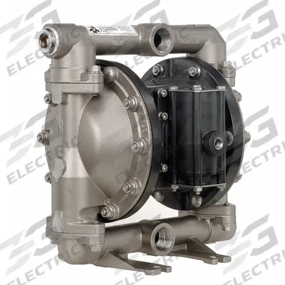 ARO Double Diaphragm Pump: 316 Stainless Steel Body, 1 in, NPT Connection, 52 gpm - Stainless Steel Housing AODD Pumps