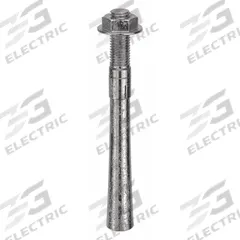 MKT FASTENING Wedge Anchor: 8 1/2 in Overall Lg, 3/4 in Dia, 3/4"-10 Thread Size, Plain, Plain, 5 PK (MPN 2734812). Key specifications — attr673140: MKT FASTENING; attr933664: Plain.