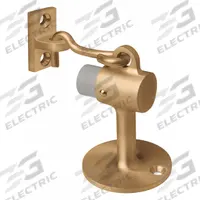 Hook-Style Door Holder: Door - Mounted, 1 in Wd, 3 3/4 in Overall Ht, Bronze (MPN 473.10). Key specifications — Brand: ROCKWOOD; Color: Brown.