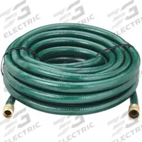 Water Hose: PVC, 3/4 in Inside Dia., 50 ft Lg, FGHT x MGHT, Green (MPN 423H90). Key specifications — Temp. Range: 130°F; Hose Configuration: Coupled Assembly; Hose Fitting A Material: Aluminum; Brand: APPROVED VENDOR; Hose Fittings: Aluminum FGHT x Aluminum MGHT.